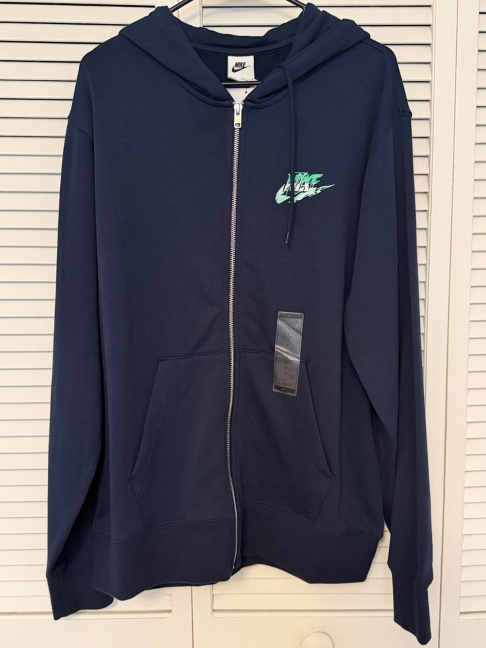 Nike Sportswear Club Terry Full Zip Hoodie - Rare Sample Edition